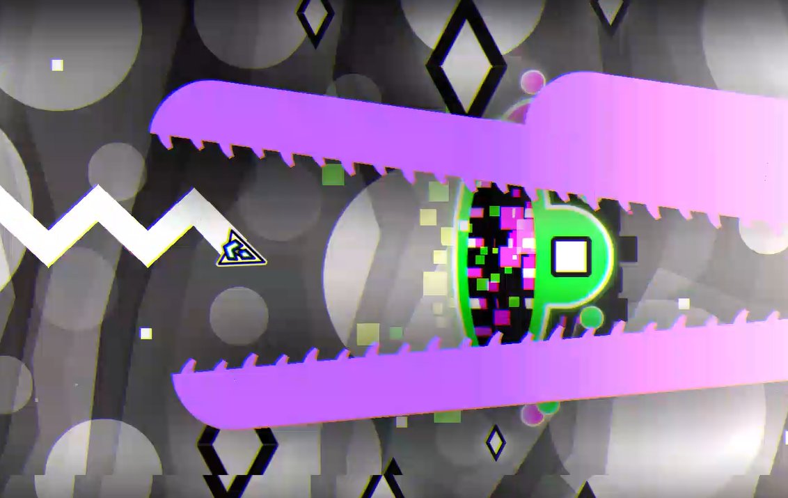 So I took this screenshot as my thumbnail for God Yeeter, then I noticed just now, this level got 2.2 updated? There were subtle usages of 2.2 shaders, and looking at the progress bar just confirms it. What's more is that I recorded it 10 MONTHS AGO wtf