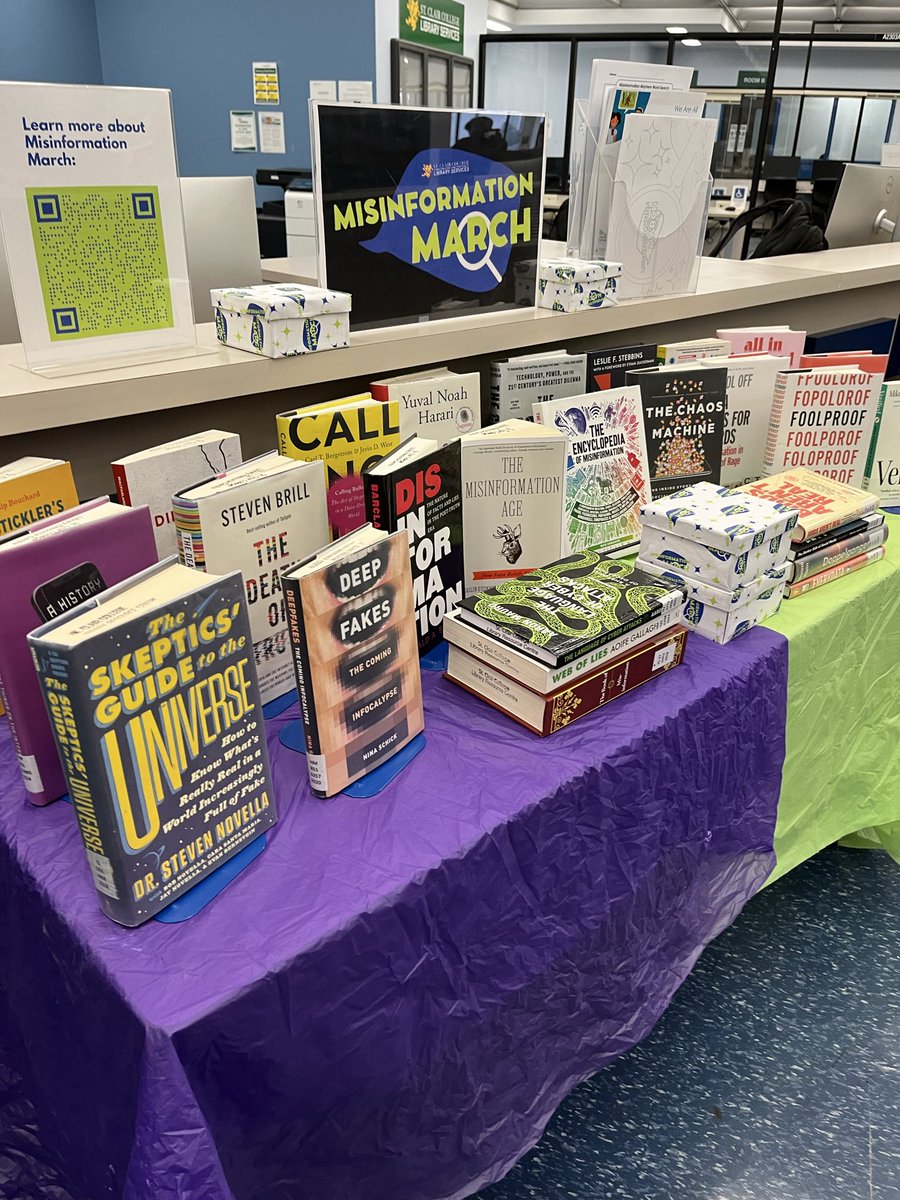 StClairCollegeLibrary tweet media