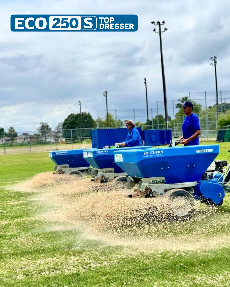 precisionwrkinc's tweet photo. 🔹 ECO250-S — Precision for Fine Materials 🔹

The ECO250-S self-propelled top dresser is purpose-built for professionals who demand accuracy, consistency, and control when working with fine materials. Engineered with the same proven, low-maintenance platform as the ECO250, the ECO250-S stands apart with features specifically optimized for precision spreading—making it an ideal solution for high-end lawn care and turf maintenance applications.

🔗 https://t.co/a35HRkFy06