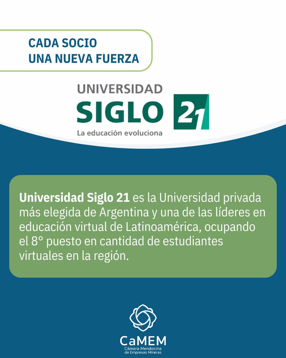 Cámara Mendocina de Empresas Mineras tweet media