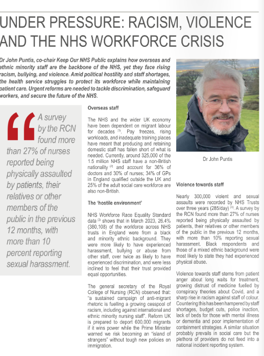 Keep Our NHS Public tweet media