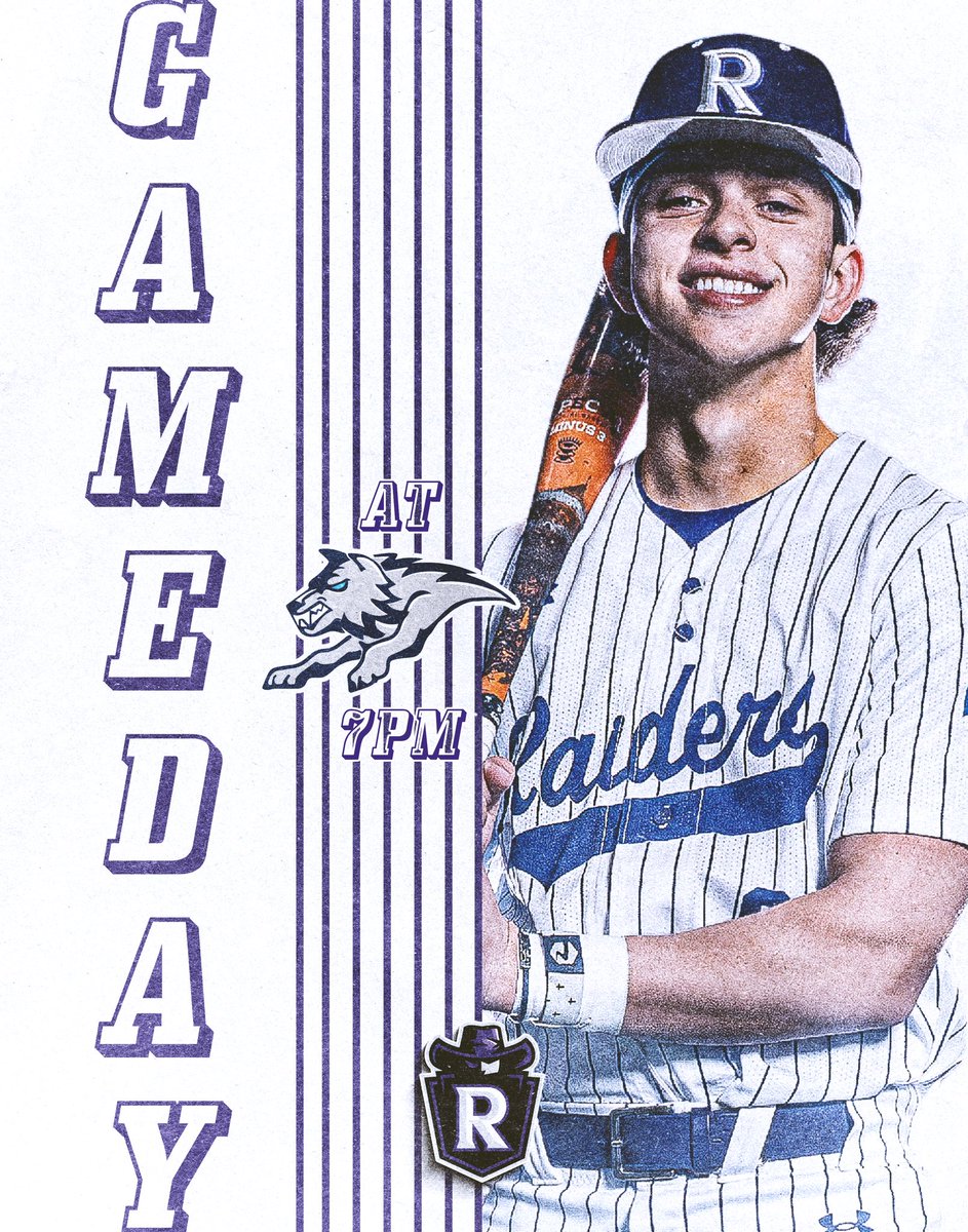 It’s GAME DAY 💜⚾ Raiders baseball is LIVE tonight at 7PM! Come out and pack the stands wearing purple — let’s make it LOUD 🔊 #RaidersBaseball #GameDay #GoRaiders