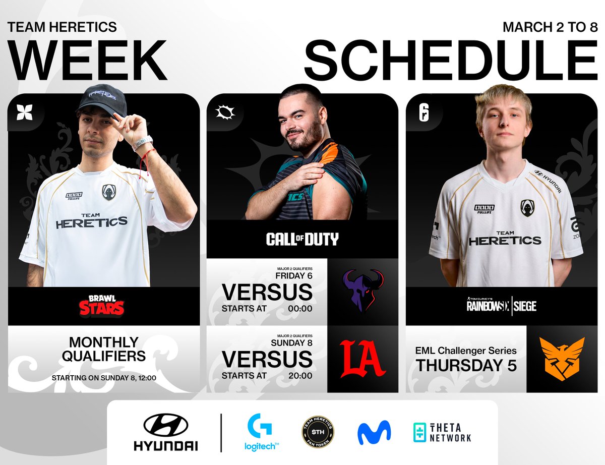 Team Heretics tweet media