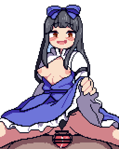 今日の練習ドット絵
スターサファイアです
男相手verと女相手ver! 