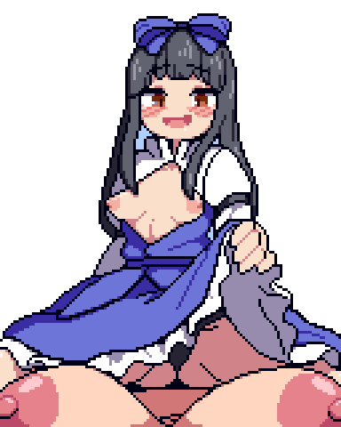 今日の練習ドット絵
スターサファイアです
男相手verと女相手ver! 