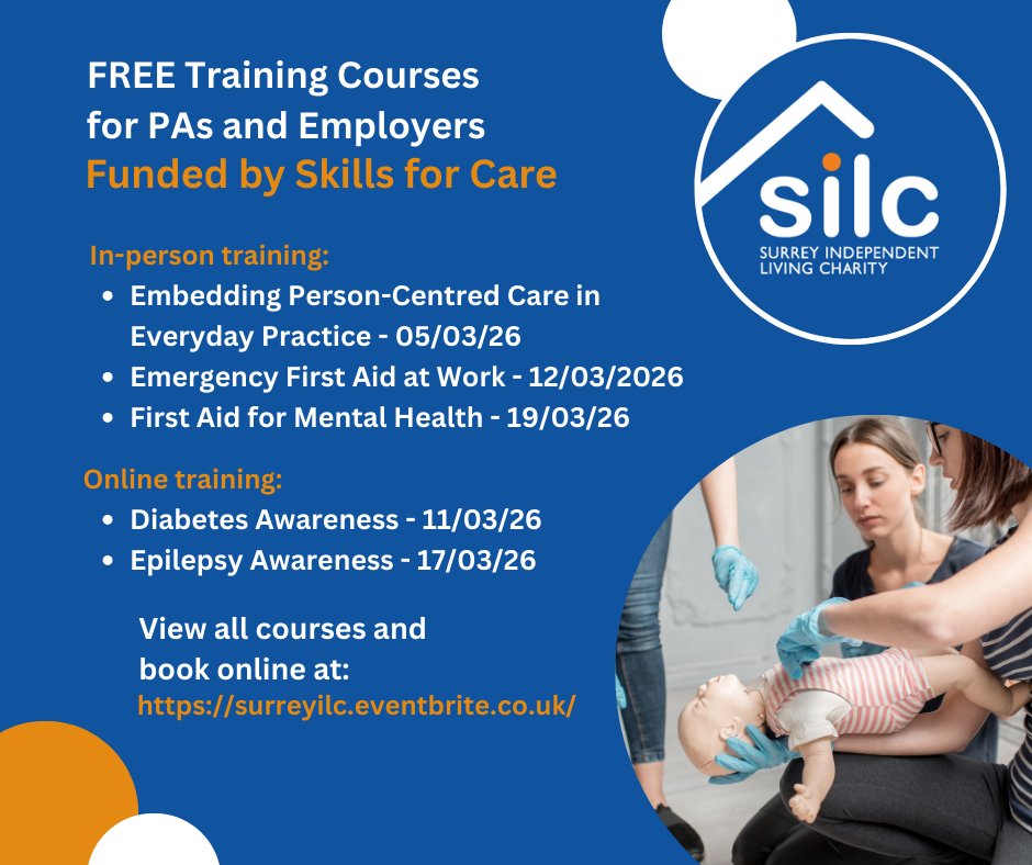 Surrey Independent Living Charity (SILC) tweet media