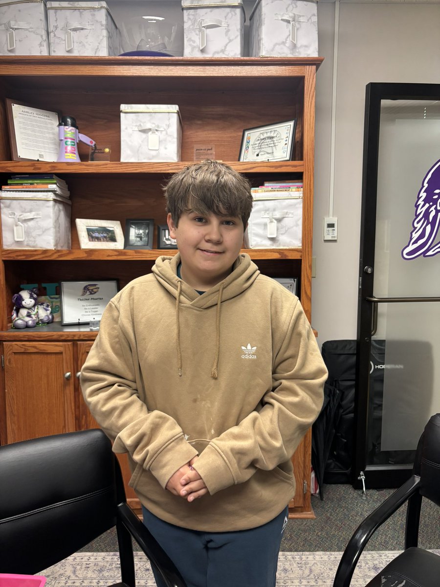 TMS_Trojans's tweet photo. Trojans attendance is important!! Congratulations to our "Are You Here" students Michael for March 3rd. #TMS #TrojanNation #Proud2BR3  #TrojansTogether #WeAreTroy
#AreYouHere #AllInForLessThanTen https://t.co/obidWhnFgQ