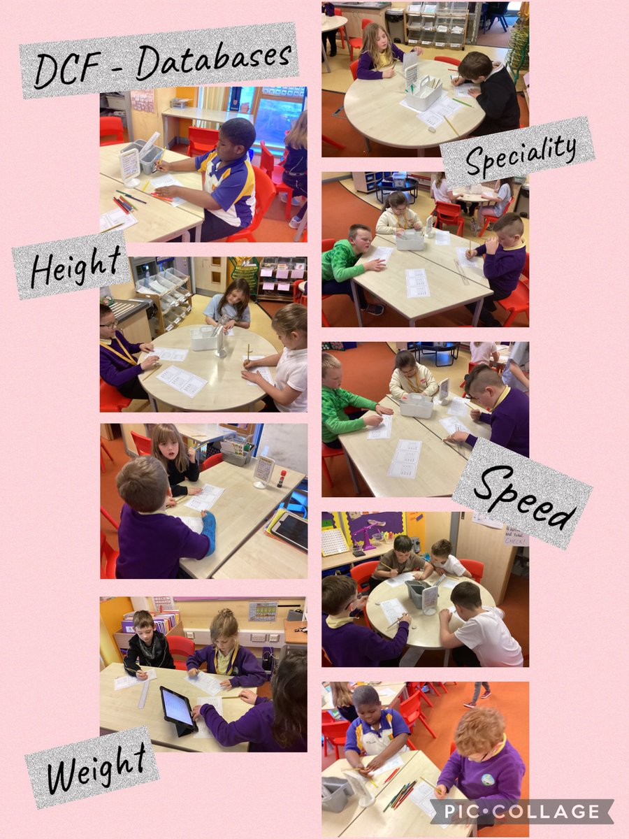 NantCelynY3's tweet photo. Dosbarth Redwood &amp; Yew have enjoyed their DCF lesson this afternoon all about databases. They were able to locate and retrieve information from a database and design/ create their own monster Top Trumps! 😀 @nantcelynschool https://t.co/F8VJGk2nuV