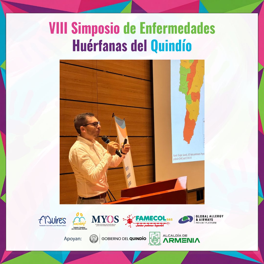 Los municipios con mayor incidencia de #EnfermedadesHuérfanas en el Quindío son: Génova, Armenia, Córdoba y Circacia
El 59% de los casos se presentan en mujeres:  Jovanny Cortés Martín, coordinador vigilancia en Salud Pública Gobernación del Quindío.
@quindiogob