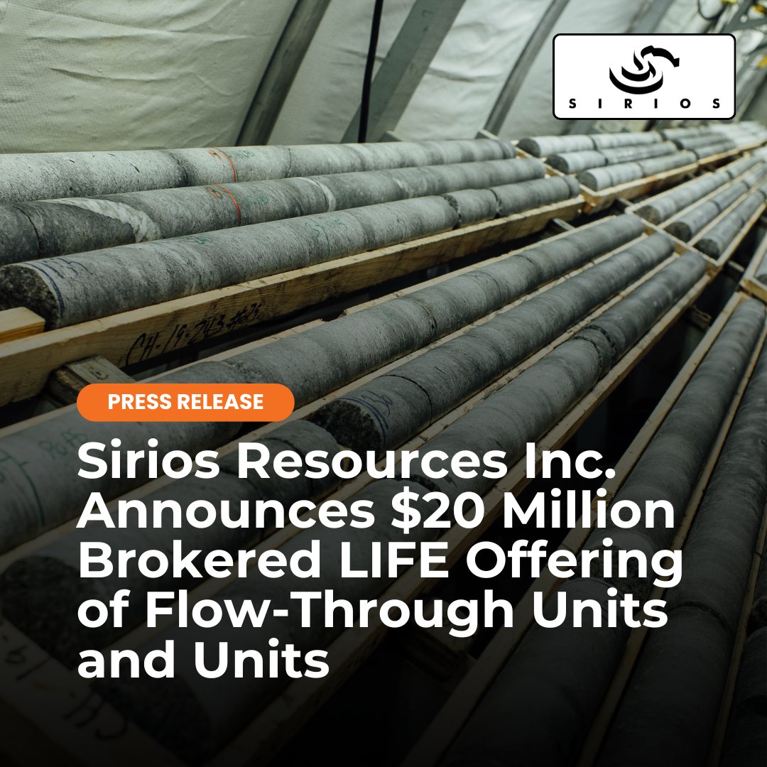 Sirios Resources tweet media