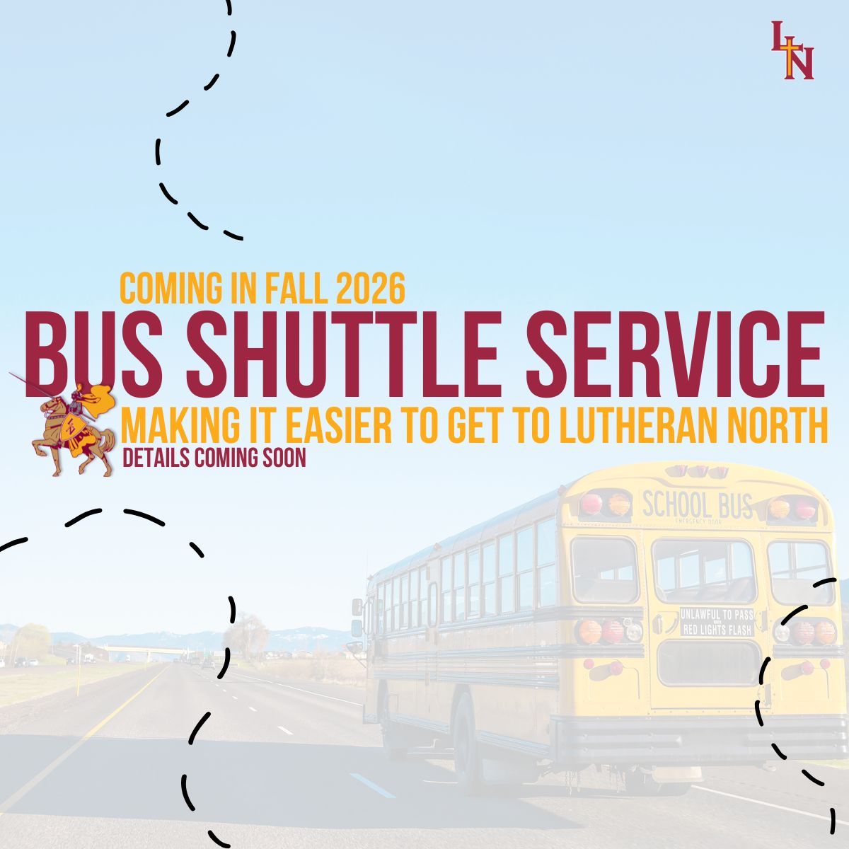 Lutheran North tweet media