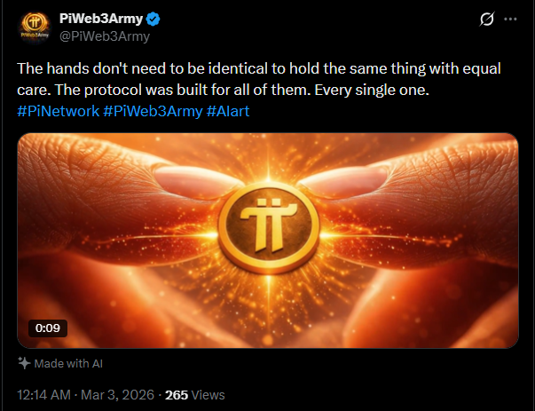 GIAO THỨC MẠNG PI: ĐƯỢC XÂY DỰNG CHO MỌI NGƯỜI, THÚC ĐẨY HỆ SINH THÁI WEB3 TOÀN CẦU.

Giao thức của Pi Network được thiết kế hướng đến sự toàn diện, đảm bảo mọi người tiên phong đều có thể tham gia bình đẳng vào nền kinh tế Web3 phi tập trung đồng