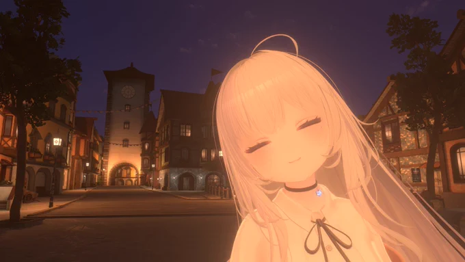 懲りずに謎ワールドうろうろしてたらいっぱい遊びにきてくれてうれしかったです なんか夜の町までいけました 今度はちゃんとお話したりしたいです