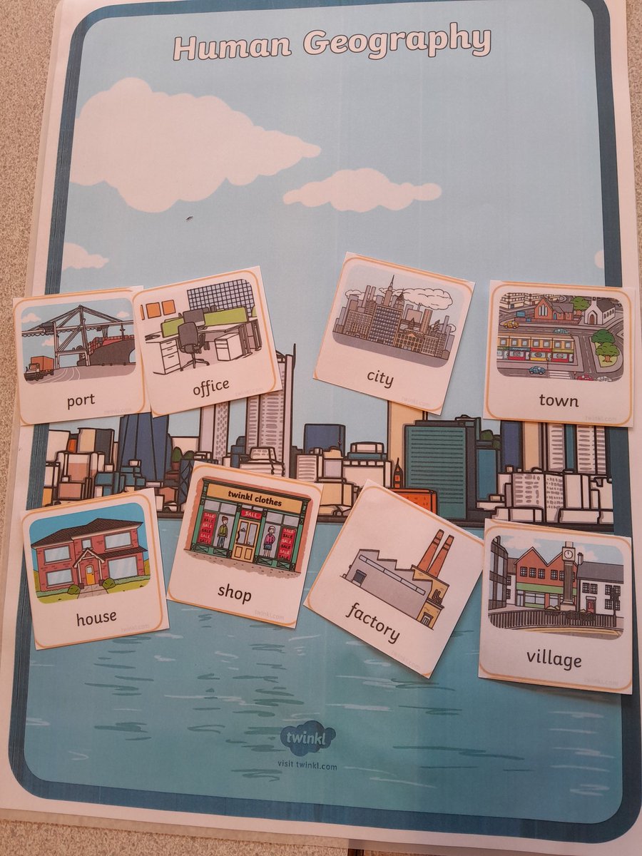 Year1BH's tweet photo. We've been learning all about human and physical features in geography today. @busheyheathjm https://t.co/fIglkXOMJ3