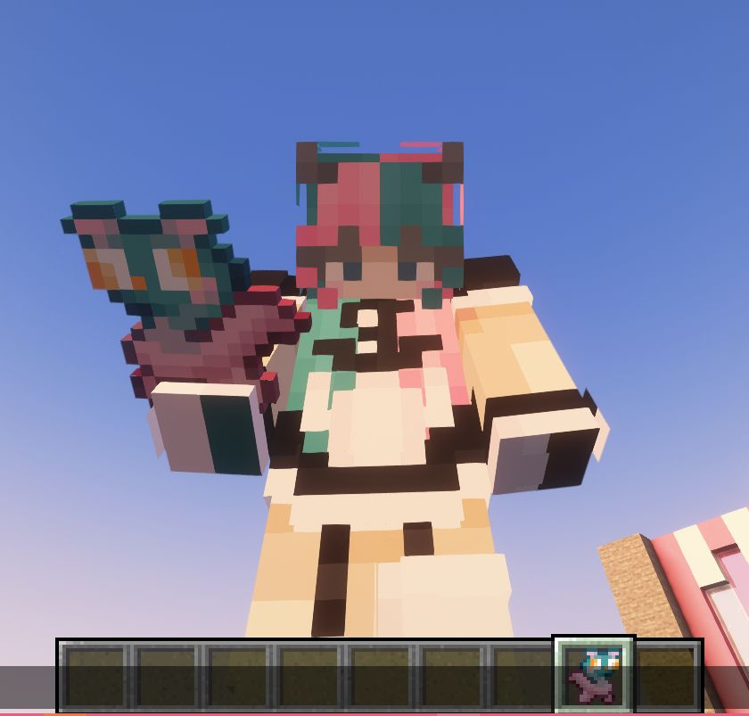 JadeWrenFolan's tweet photo. Realised i never posted my minecraft texture stuff on here so im gonna spam it out lol, heres my totem of undyingggg https://t.co/bwPEzraZs5