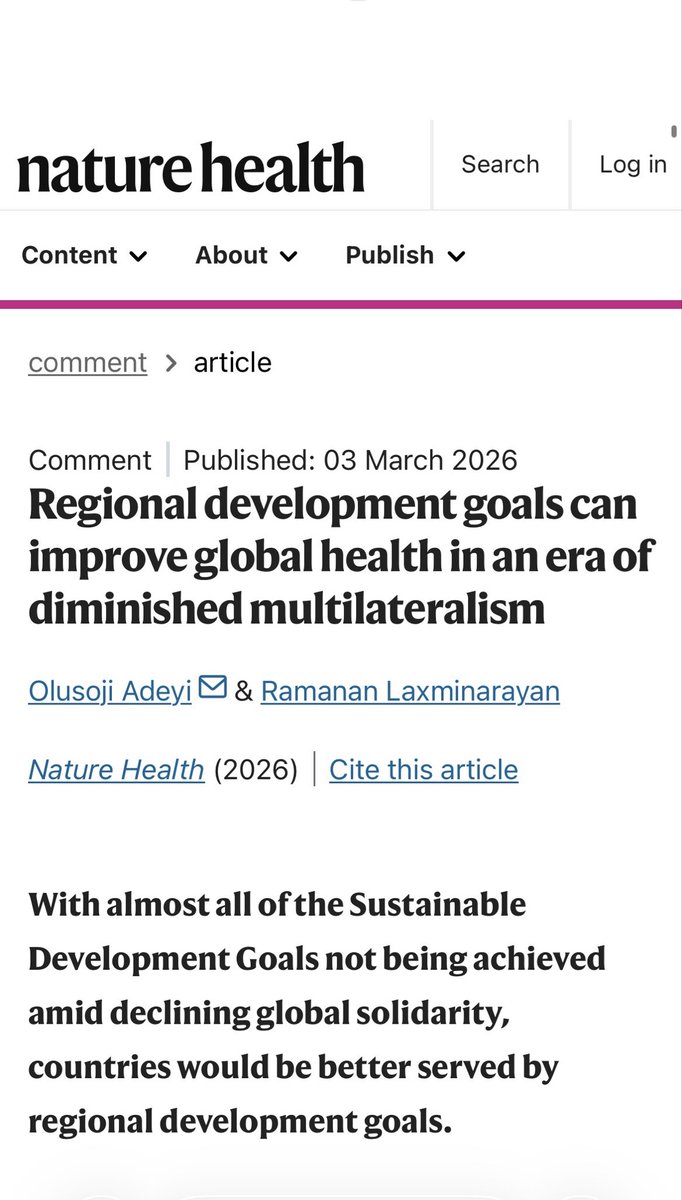 Dr. Soji Adeyi tweet media