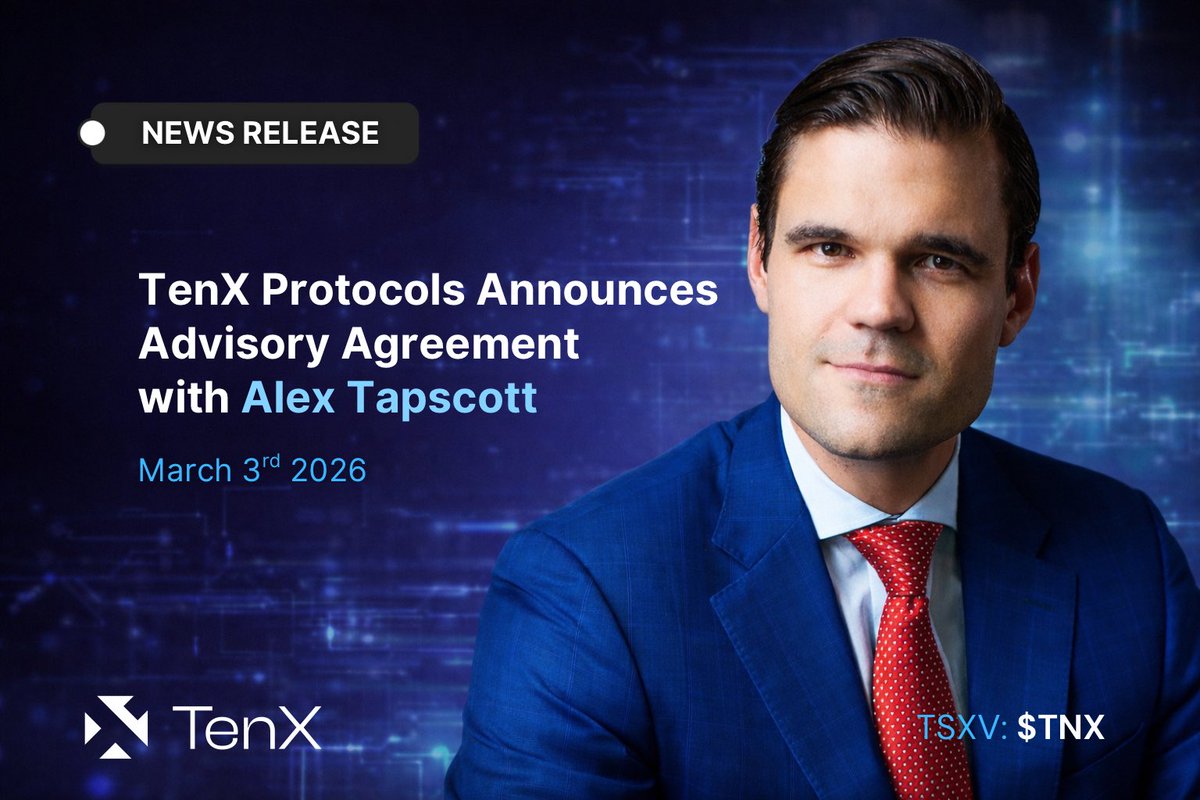 TenX (TSX-V : $TNX) tweet media