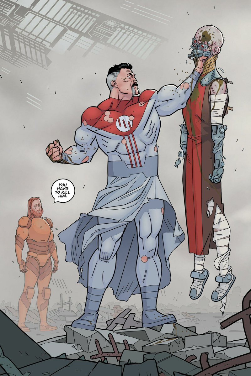 DaFinaltsuga's tweet photo. Dw the drip gets much better  #omniman #INVINCIBLE https://t.co/JYxGXa3qou