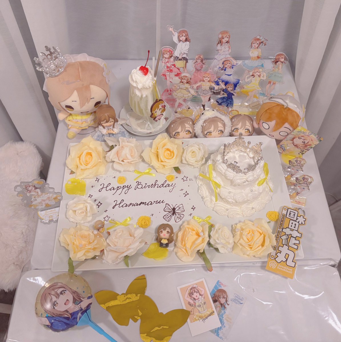 mimi_samaru's tweet photo. .
         ♡.*･ﾟ┈┈┈┈┈┈┈┈┈┈┈ﾟ･*.♡
                         𝐇𝐚𝐩𝐩𝐲 𝐁𝐢𝐫𝐭𝐡𝐝𝐚𝐲
                𝐊𝐔𝐍𝐈𝐊𝐈𝐃𝐀 𝐇𝐀𝐍𝐀𝐌𝐀𝐑𝐔
    
           誰よりも心優しくて純粋で友達想いな
         あなたのことがずっとずっと大好き🦋.*˚

 #国木田花丸生誕祭2026 https://t.co/EaN45PoF8f