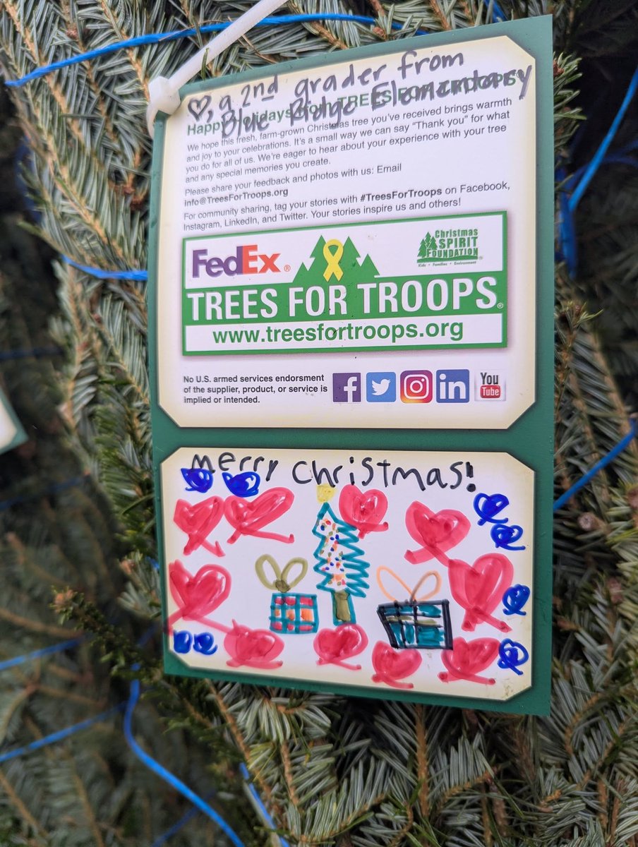 Trees for Troops tweet media