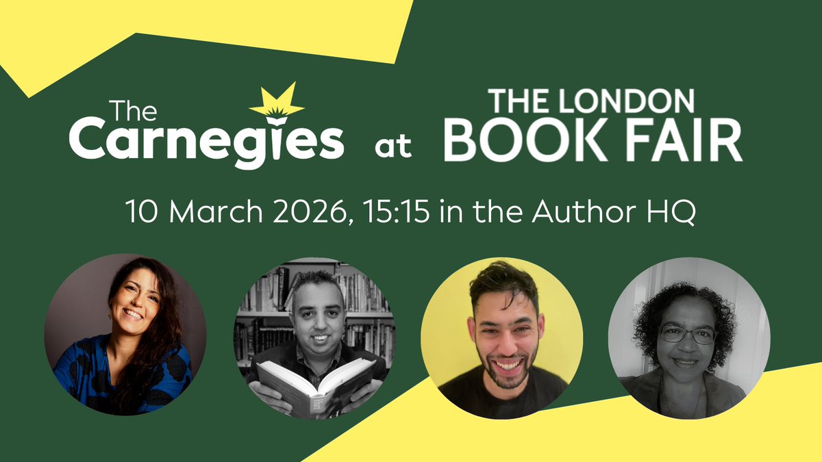 CarnegieMedals's tweet photo. 📣 One week to go!

Join us at the @LondonBookFair on 10 March, 15:15 (Author HQ) as we announce the #Carnegies2026 Medals for Writing and Illustration shortlists.

🎤 With Jake Hope, Stella Hine, Nathanael Lessore &amp; Mariajo Ilustrajo.

Don’t miss it 📚✨

https://t.co/WxTtkY3Nea https://t.co/9mLimmbcz1