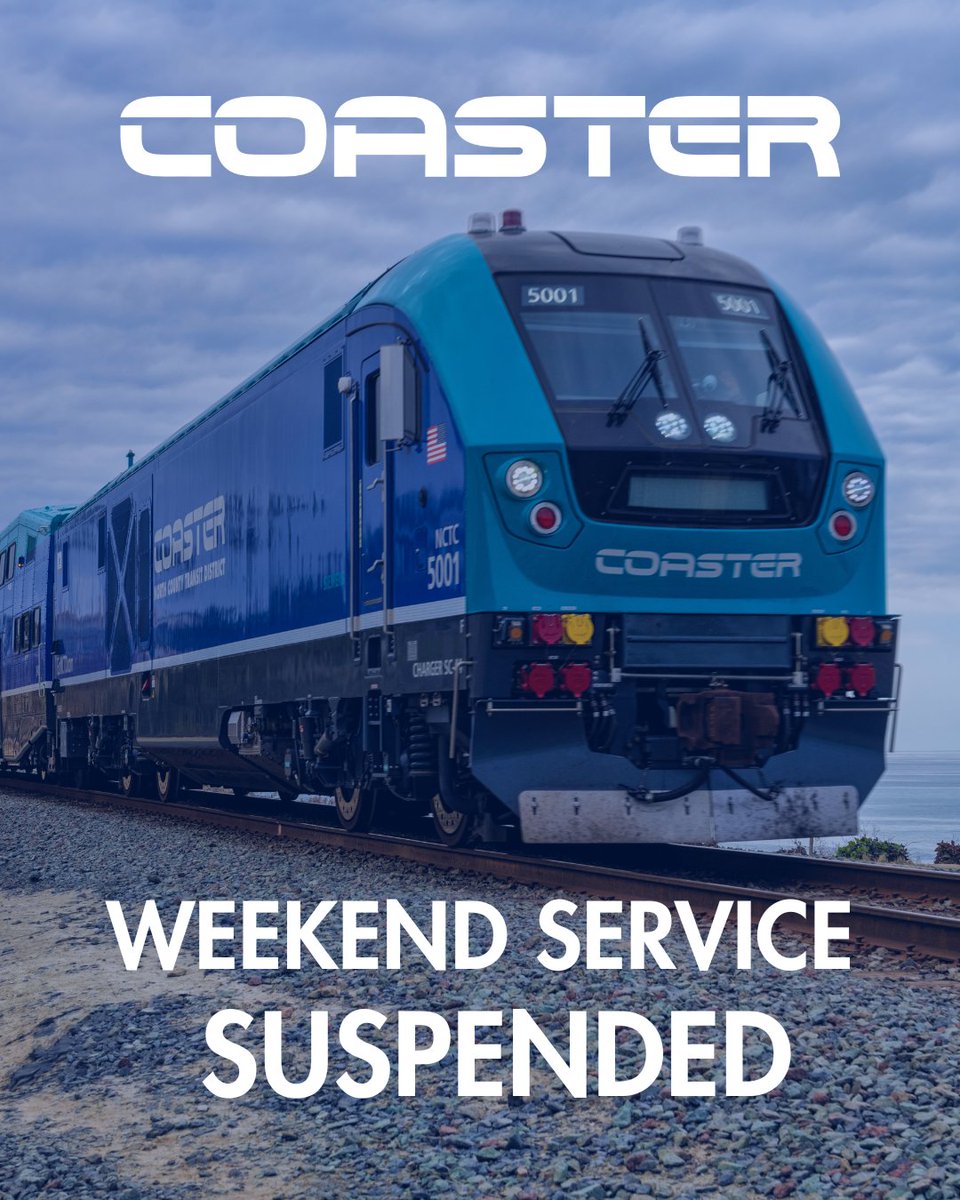 North County Transit - San Diego Railroad tweet media