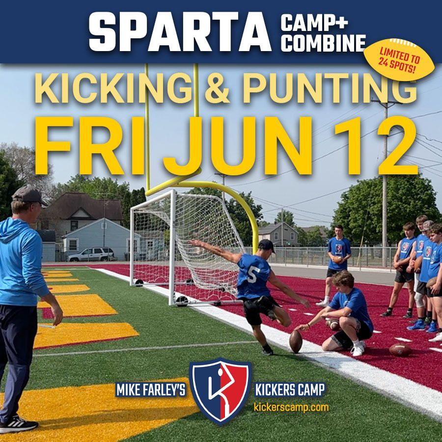 Mike Farley's Kickers Camp tweet media