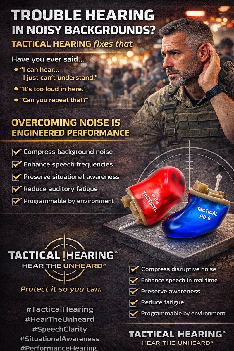 TACTICAL HEARING (@tacticalhearing) / Posts / X