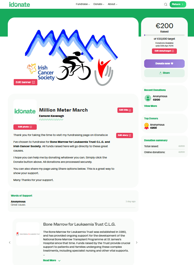 Bone Marrow for Leukemia Trust tweet media