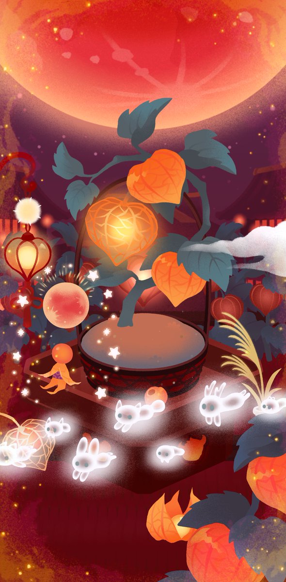 【Livly island】
今日3月3日の宵『血月』月食の夜🌕
#livly #livlyisland #リヴリーアイランド #リヴリー  #うちのリヴリー
#血月 #月食 #月食の夜