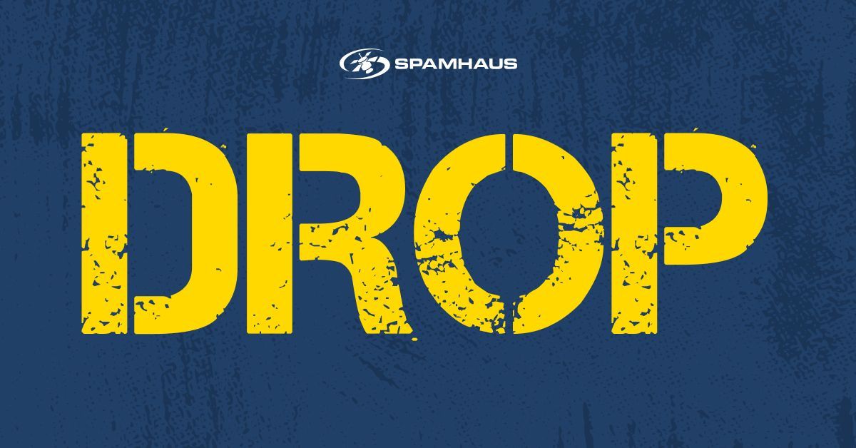 Spamhaus tweet media