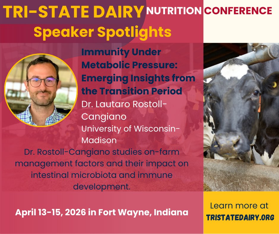 Tri-State Dairy Nutrition Conference tweet media