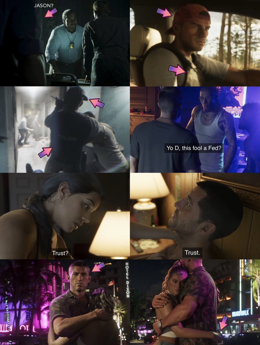 “Jason Duval is definitely a cop”

Do you believe in the conspiracy theory of him being a Cop in GTAVI ?