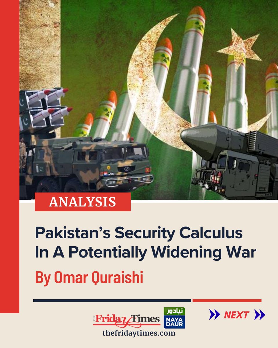 TFT_'s tweet image. The volatile security environment highlights the need for swift, strategic action to counter cross-border terrorist threats and instability.
By Omar Quraishi
@omar_quraishi

Read more: thefridaytimes.com/02-Mar-2026/pa…

#PakistanSecurity #Afghanistan #Terrorism #Iran #IranIsraelConflict