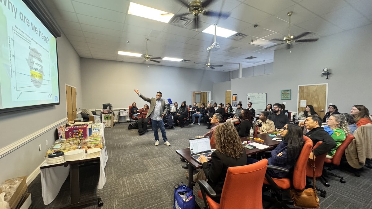 i2xsolutions's tweet photo. Bryan had the opportunity to present on cybersecurity and AI to the team at The Ounce of Prevention Fund of Florida, a group doing critical work for children and families across the state. π‘οΈ
#UnderstandingAI #CyberSecurity #StayProtected #ITSupport #i2x #i2xSolutions https://t.co/Md34cUD1w5