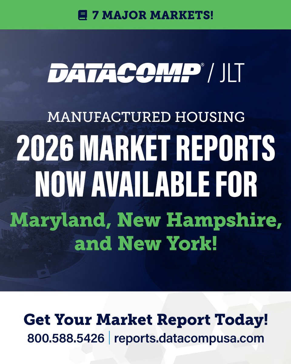datacompusa's tweet photo. THIS JUST IN! New JLT Market Reports for Maryland, New Hampshire, and New York are now available. 

Get yours today: https://t.co/NU4kjEpauf https://t.co/hSsT4HajQM