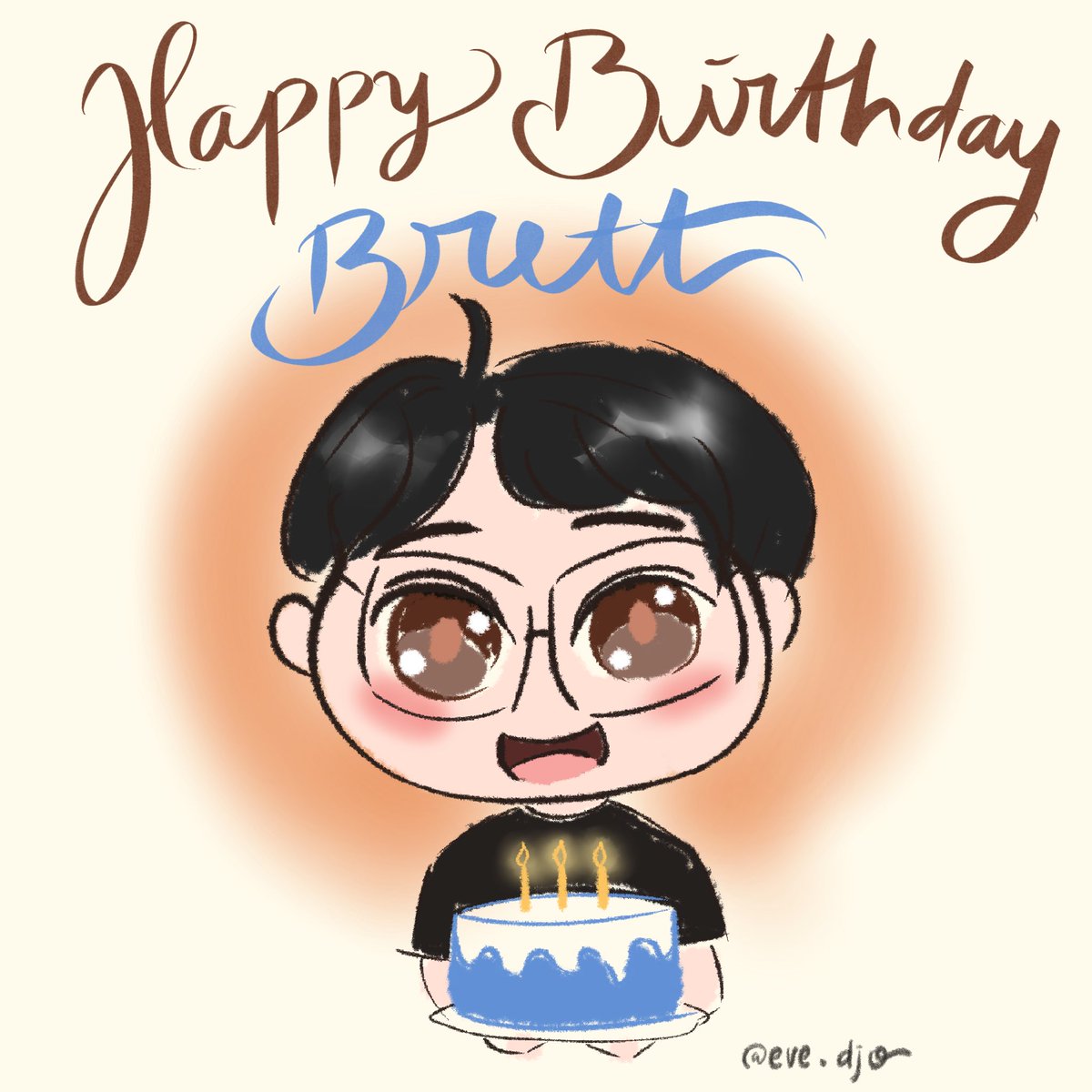 evedjoArt's tweet image. Happy Birthday Brett!🎉✨ 
#brettyang #happybirthdaybrettyang #twosetviolin