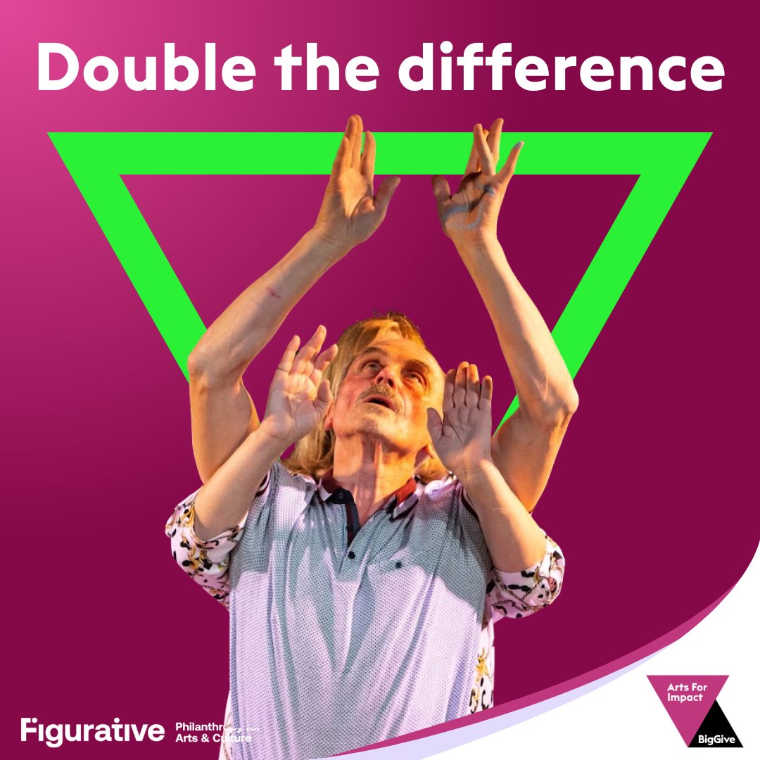 OutsideTheatre's tweet photo. Two weeks to go! 🎉

The @BigGive Arts For Impact launches 17 March — and every donation is matched £1 for £1. Double the impact for our free creative activities supporting people in recovery.

Pledge here: https://t.co/VyyrNu8YnI

#ArtsForImpact #BigGive #OutsideEdge https://t.co/Pw1OHEqibq