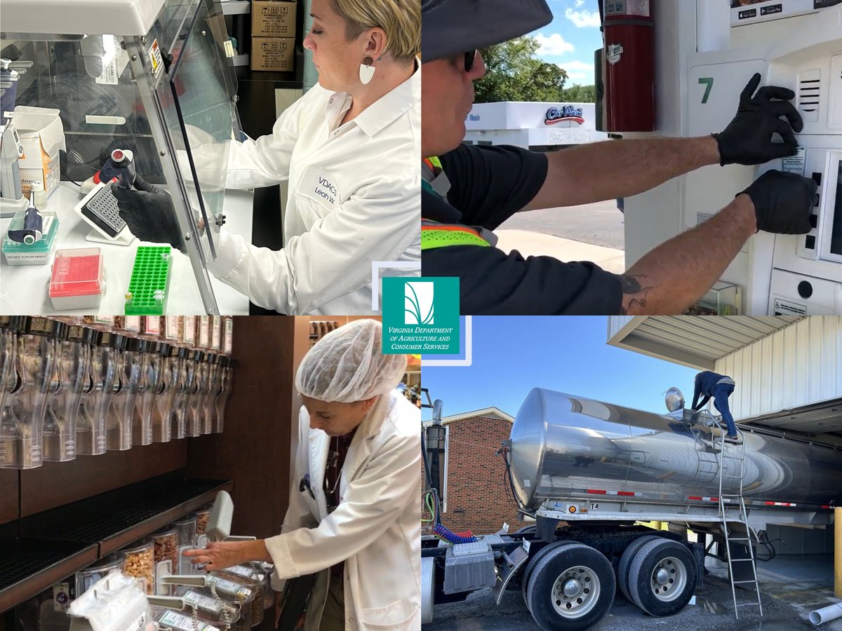 VaAgriculture's tweet photo. VDACS goes beyond agriculture, ensuring food safety, transaction integrity, and enforcing laws protecting consumers and businesses. #ConsumerProtectionWeek
Click here to read the full press release: https://t.co/0zAhQa1tYn https://t.co/0kJzhHnqwg
