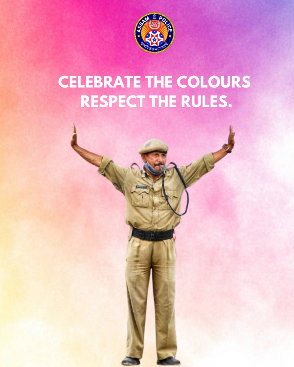 Celebrate the colours of Holi, safely. 

#HappyHoli