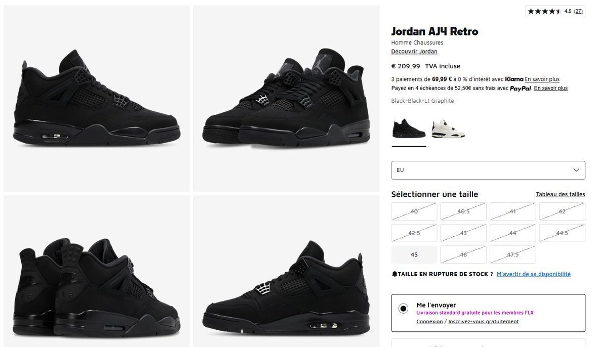 black cat footlocker