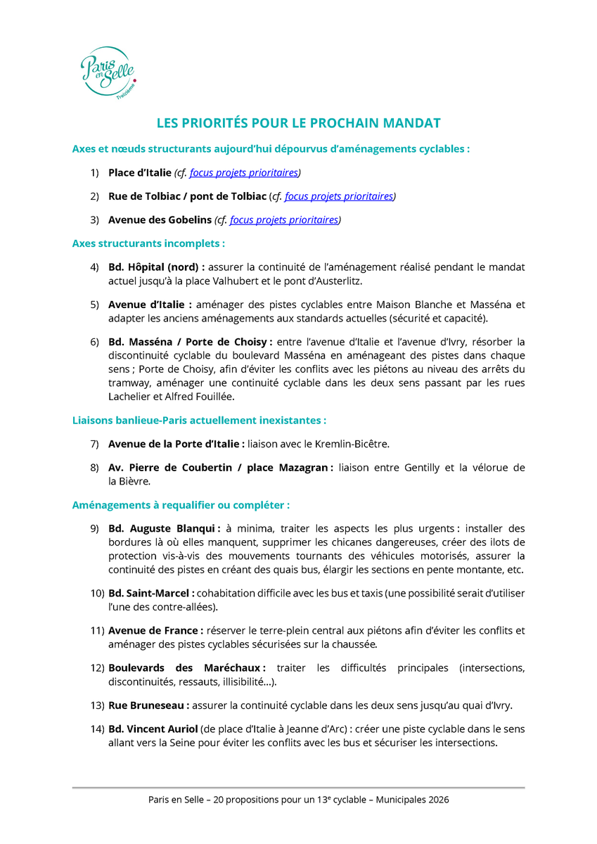 PeS_13e's tweet photo. Retrouvez nos propositions pour le vélo dans #Paris13 et les engagements des candidats aux élections municipales sur https://t.co/zNzazoTD8n
💛🚲

À partager et discuter avec les candidats à la mairie du 13e !
@jerome_coumet
@jb_olivier
@PrudhommeChri10
@pegah_maleka https://t.co/jcPD0wBFt0