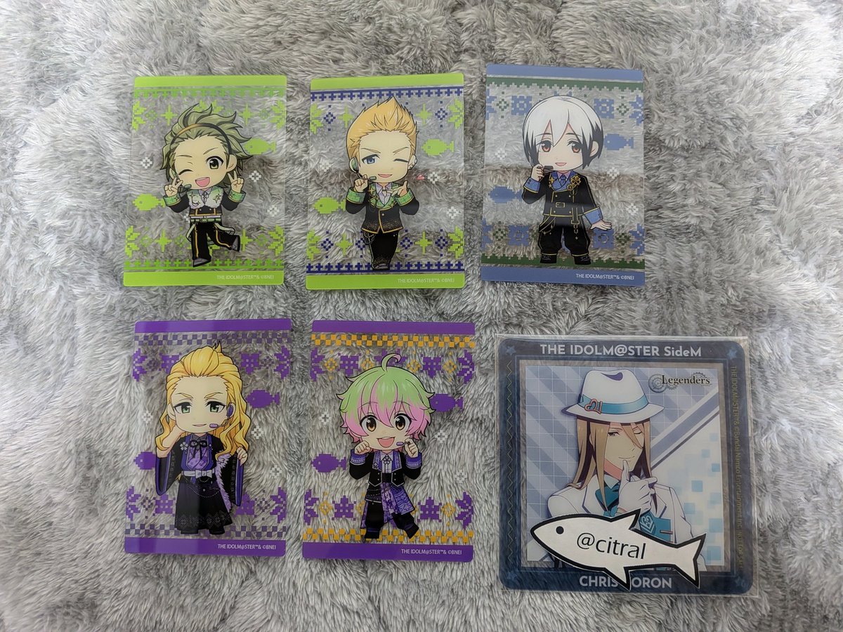 交換】 アイドルマスターsideM 八景島シーパラダイス クリアカード