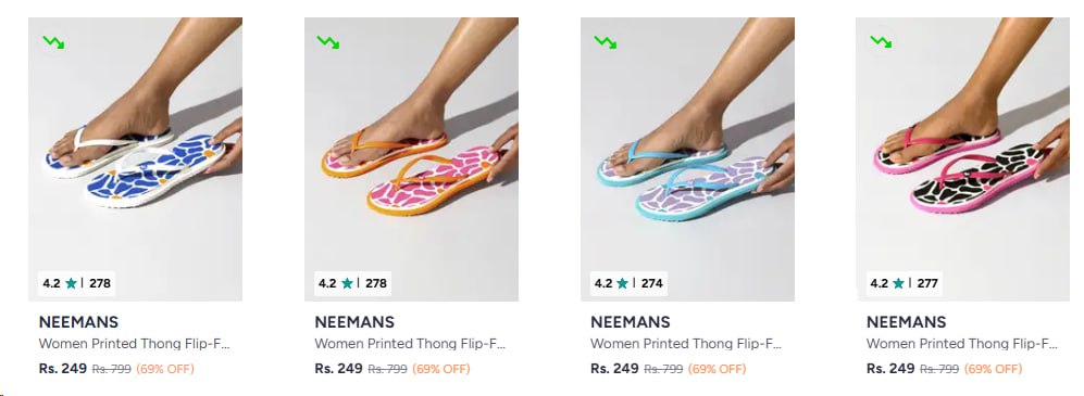 dealslistings's tweet image. #Myntra Neemans Footwear From ₹249

🔗myntr.in/1QzKmt