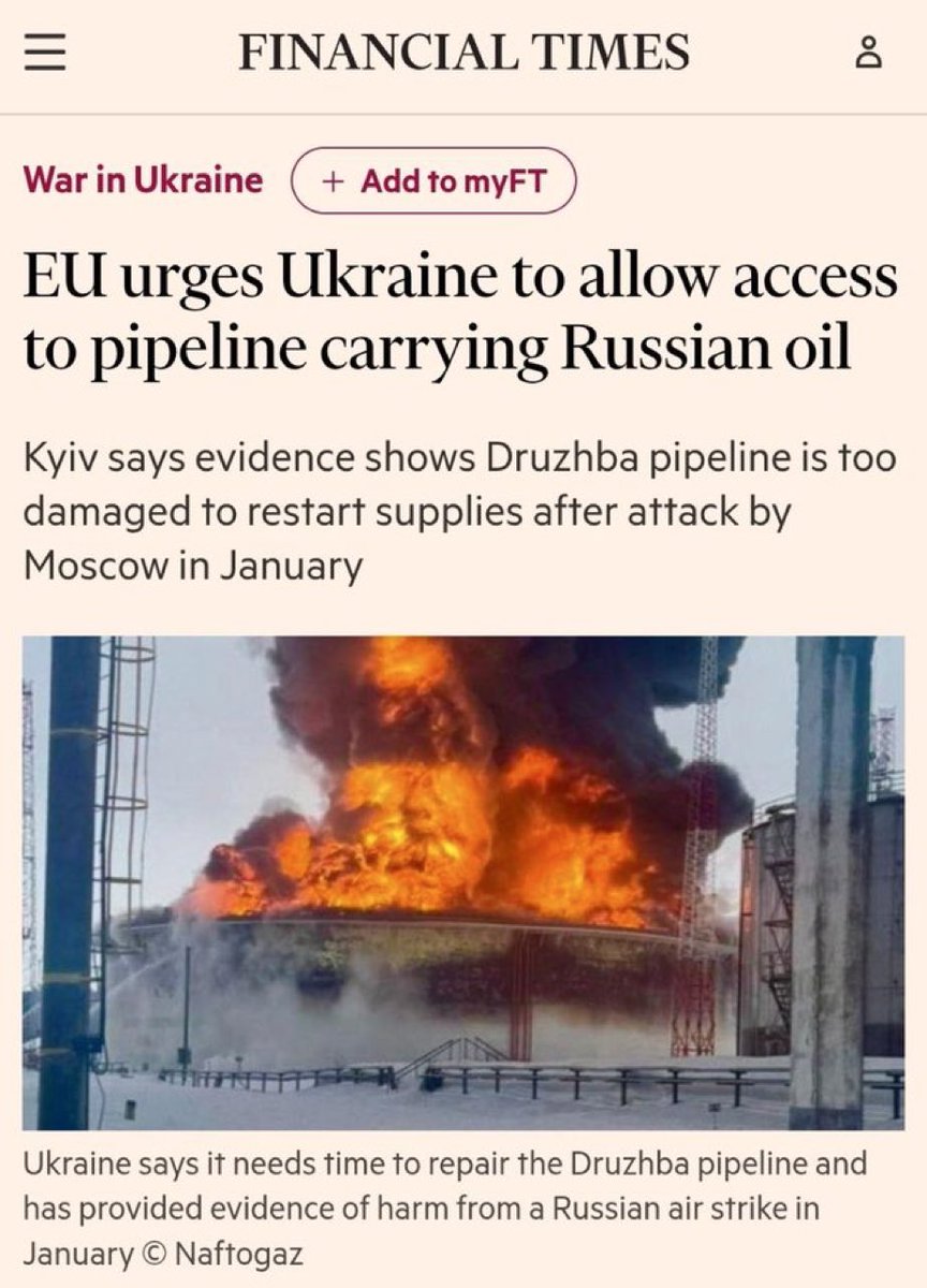 Die EU bettelt um russisches Öl: