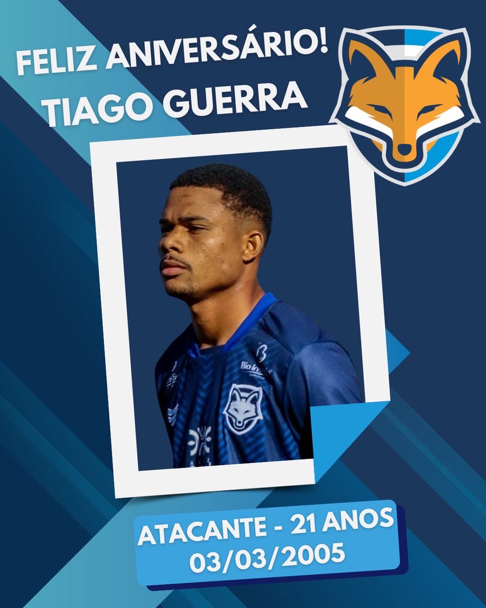 Feliz aniversário, Tiago Guerra!