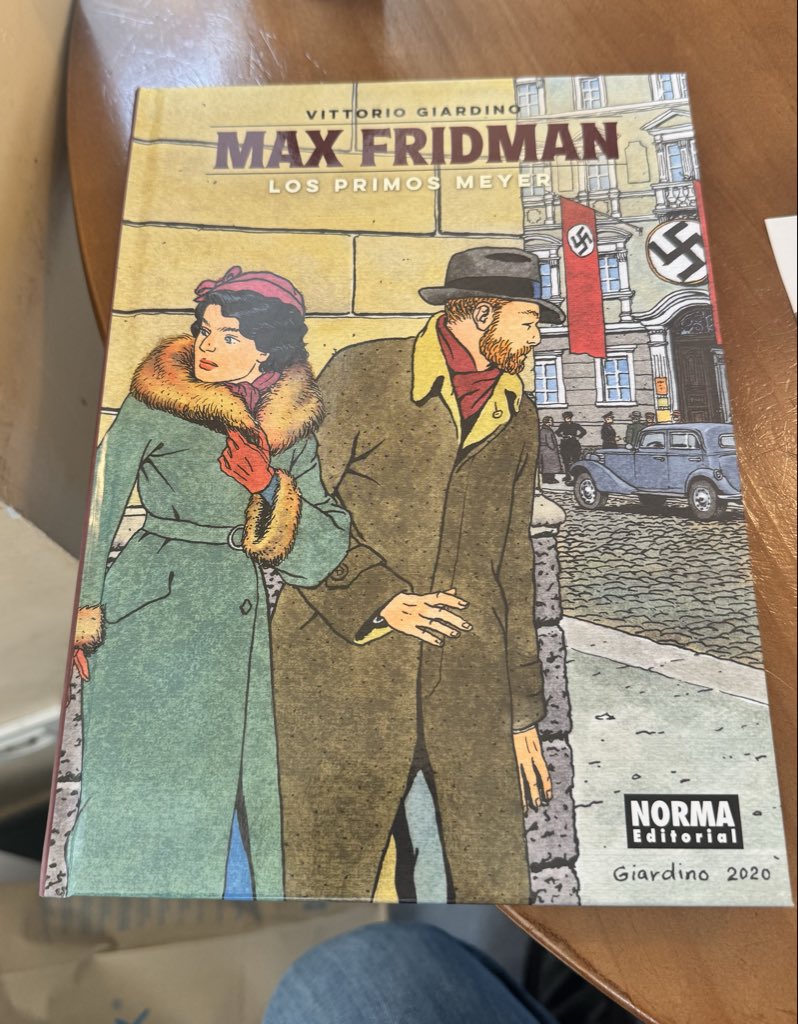Maravilla … Vuelve Vittorio Giardino . 
Max Fridman “Los primos Meyer”
Esperadisimo <a href="/NormaEditorial/">Norma Editorial</a> En mi comicteca de referencia <a href="/comicsjoker/">Joker cómics</a> #Comic #NovelaGrafica #LineaClara