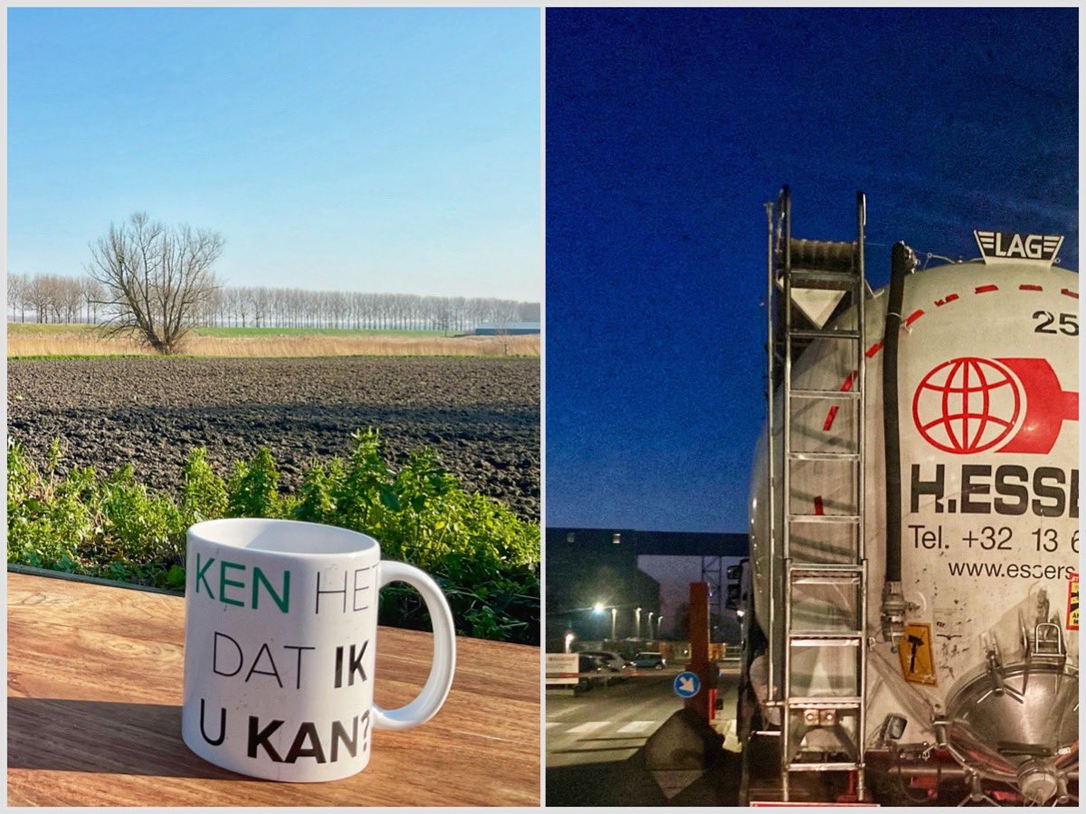 Vanochtend stond ik nog in de rij en nu zit ik heerlijk op mijn terras in de zon van een beker thee te genieten. #broodchauffeur zijn heeft zo zijn voordelen.
