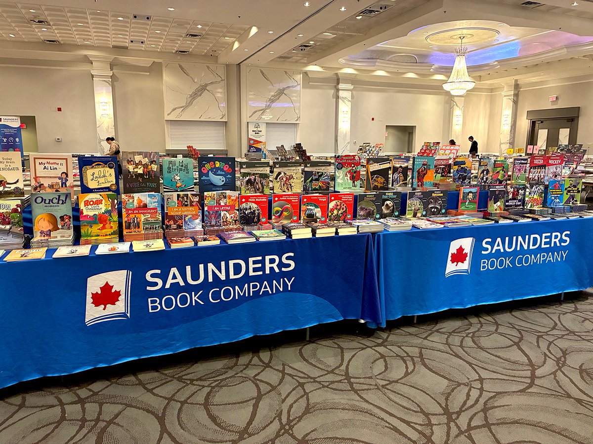 saundersbookco's tweet photo. We are at the Mississauga Convention Centre today till 5pm. @peelschools @DPCDSBSchools https://t.co/cvNdFM7wN9