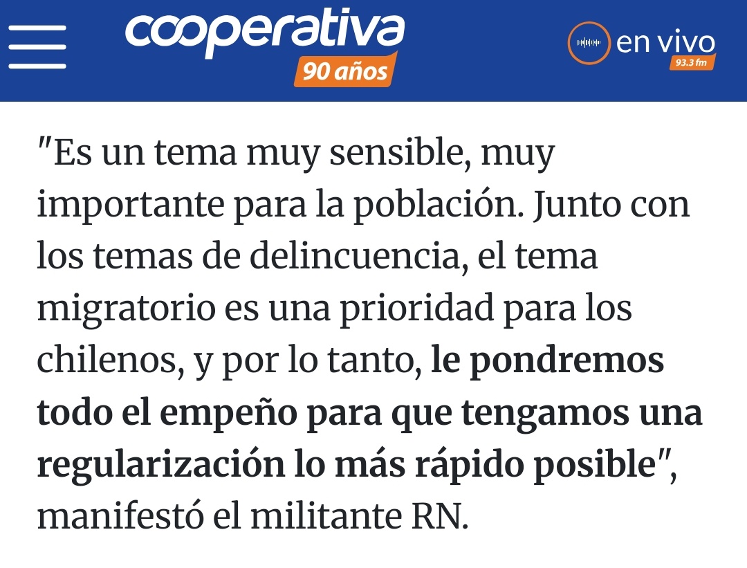 Kast puso de Director de Migraciones a Frank Sauerbaum (abajo regularizando haitianos), y este acaba de decir hoy que le pondrá empeño para tener una regularización lo más rápido posible.

PATÉTICO. FUERA NEGREROS DEL ESTADO DE CHILE.